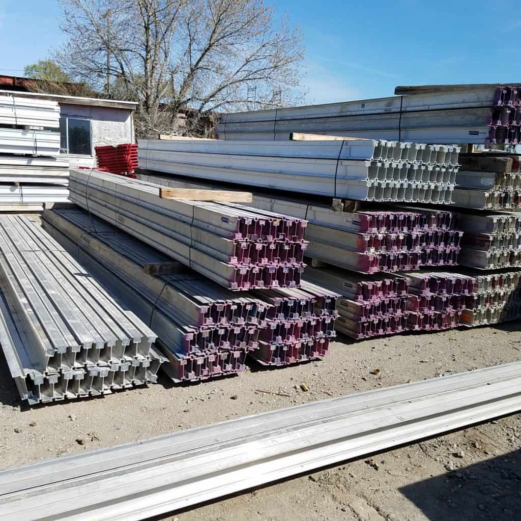 Aluminum Beam 6.5″ & Stringers 7.5″ Construction Enterprises Inc